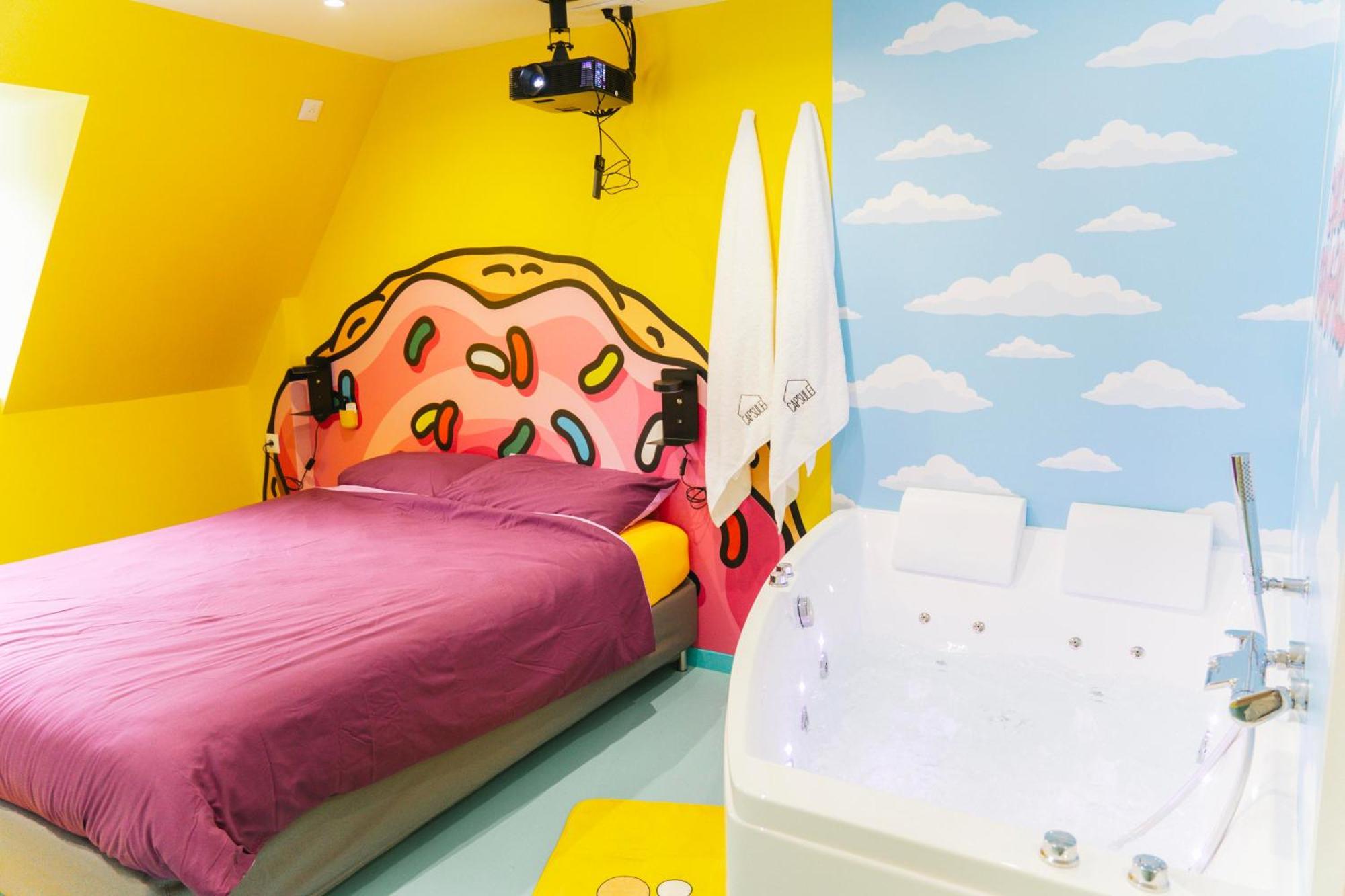 Capsule Springfield - Balneo -Sauna - Billard Douai Ngoại thất bức ảnh