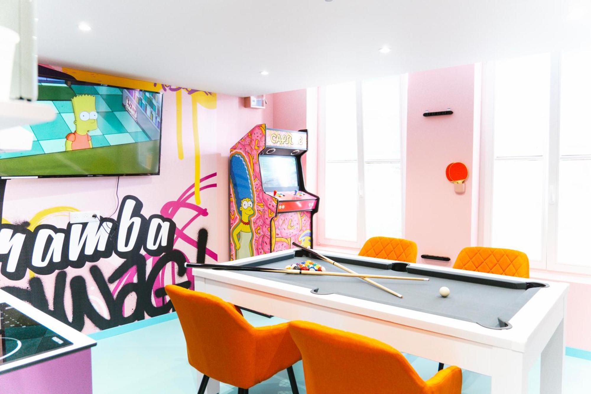 Capsule Springfield - Balneo -Sauna - Billard Douai Ngoại thất bức ảnh